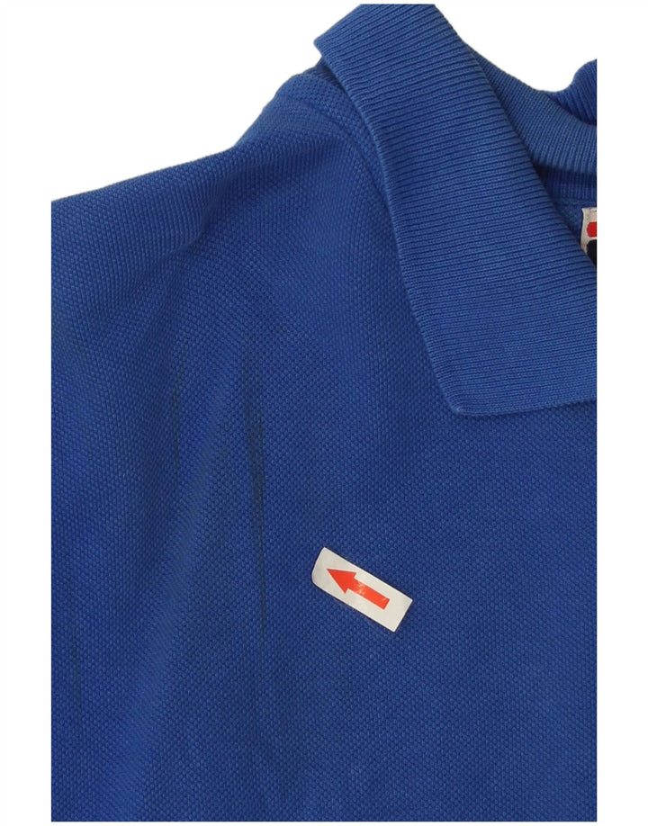 Fila Polo Hombre XL Algodón Azul