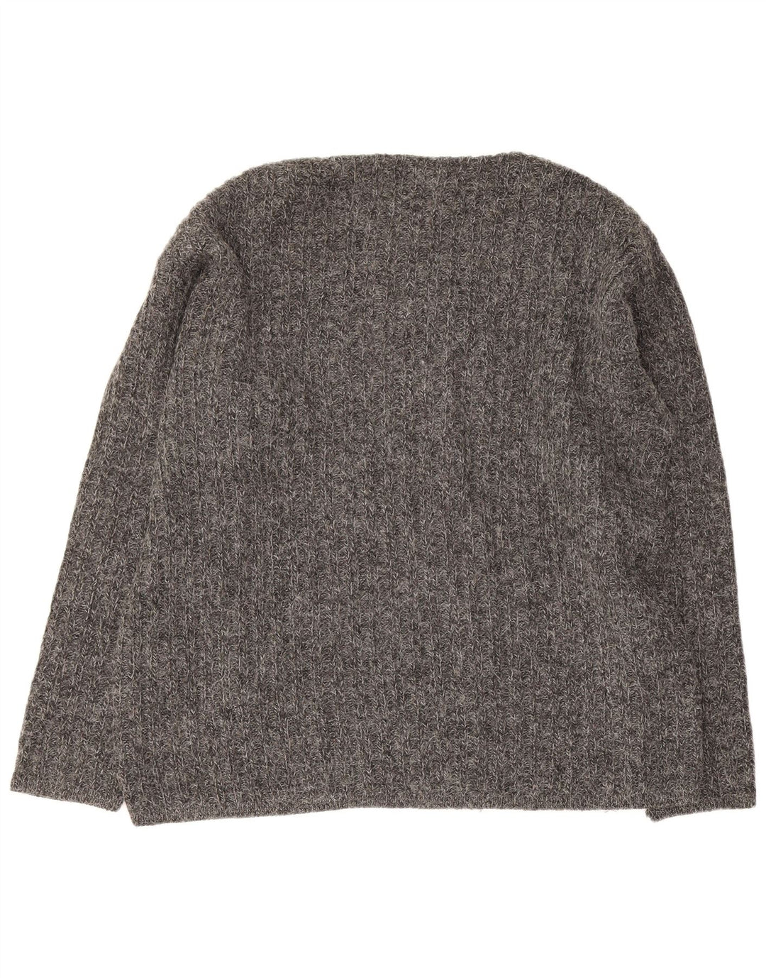 Rifle - Jersey con cuello en V para hombre, acrílico gris grande