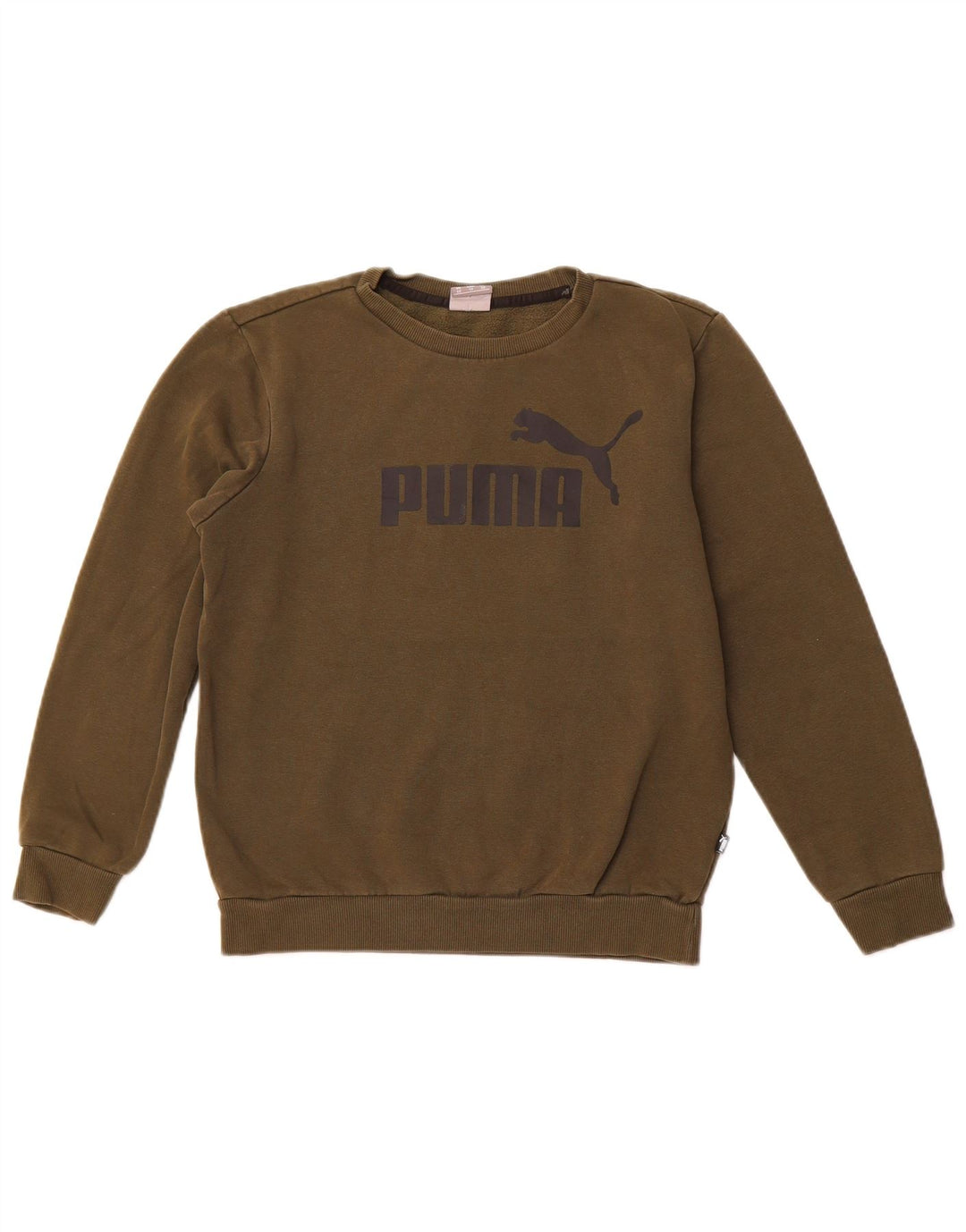 PUMA Sudadera gráfica para hombre Jumper XS Algodón caqui