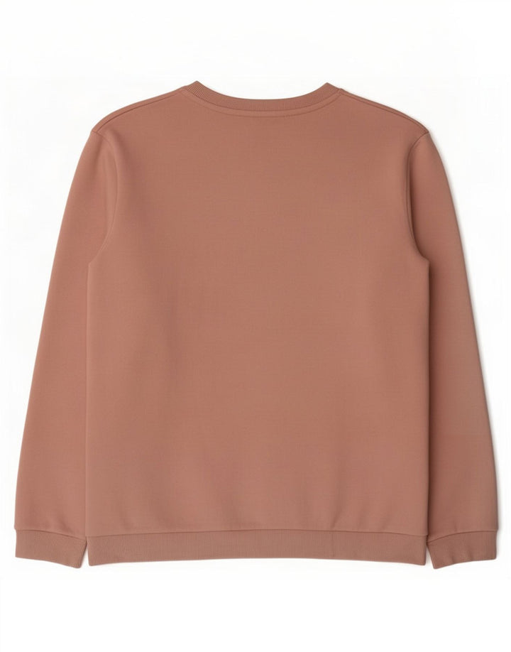 Fila Hombre Graphic Sudadera Jumper Algodón Rosa Medio