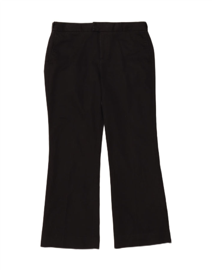 DOCKERS Womens Bootcut Chino Trousers US 8 Medium W30 L28 Black Cotton Vintage Dockers and Second-Hand Dockers from Messina Hembry 