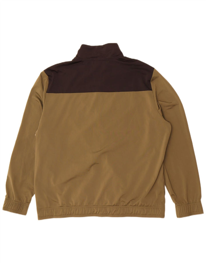 Puma Hombre Chándal Top Jacket XL Caqui Colorblock Poliéster