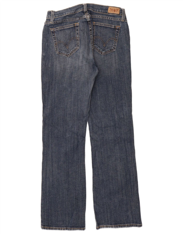 LEVI'S Jeans de talle medio para mujer, talla 10, grande, W30 L32, algodón azul
