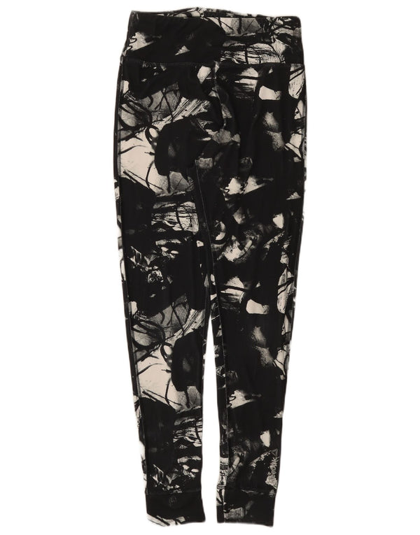 Reebok Pantalones de Chándal para Mujer Joggers UK 8/10 Small Black Camuflaje