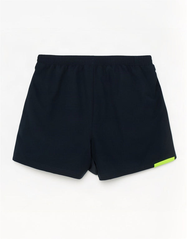 Adidas Hombre Bañador Corto Medio Azul Marino Colorblock Poliéster