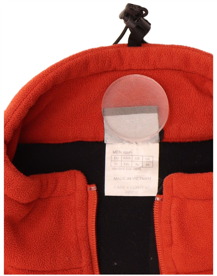 JACK WOLFSKIN Chaqueta polar para hombre ES 44 XL Naranja Poliéster