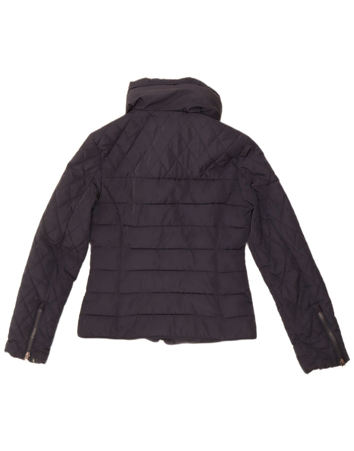 Superdry Chaqueta Acolchada Mujer UK 40 Small Poliéster Azul Marino