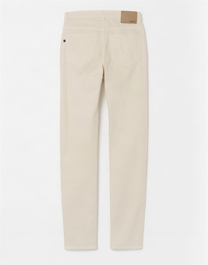 Gant Vaqueros Rectos Mujer W31 L34 Algodón Blanco