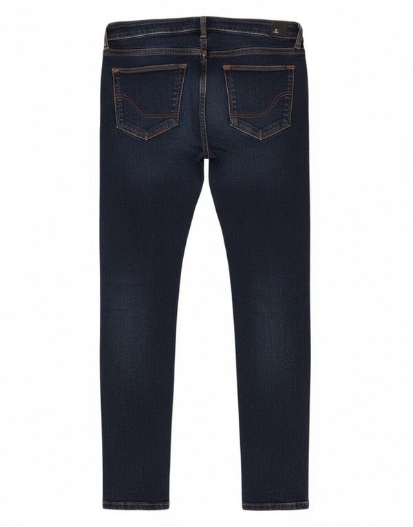 Fat Face Womens Skinny Jeans UK 8 Small W26 L31 Navy Blue