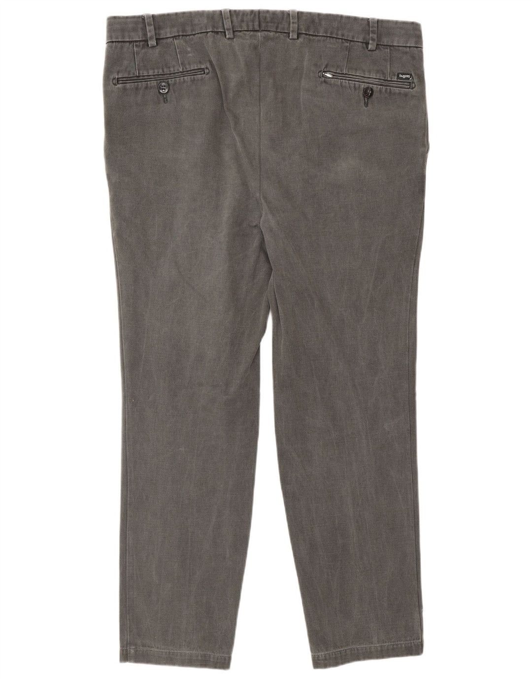 Bugatti Pantalón Chino Cónico Para Hombre W38 L27 Gris