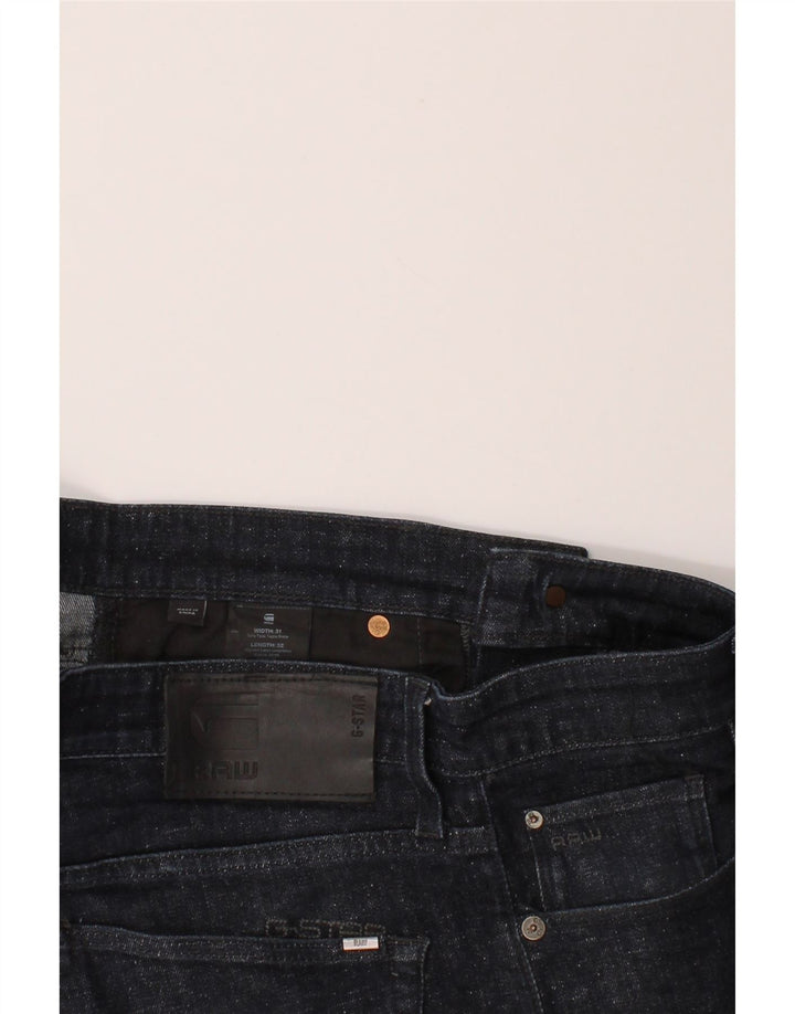 G-STAR Mens Slim Jeans W31 L32 Navy Blue Cotton Vintage G-Star and Second-Hand G-Star from Messina Hembry 