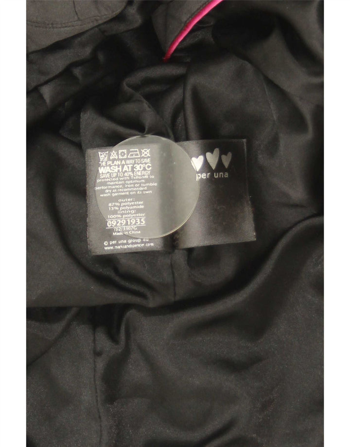 Marks & Spencer Chaleco acolchado para mujer UK 40 XL Poliéster negro
