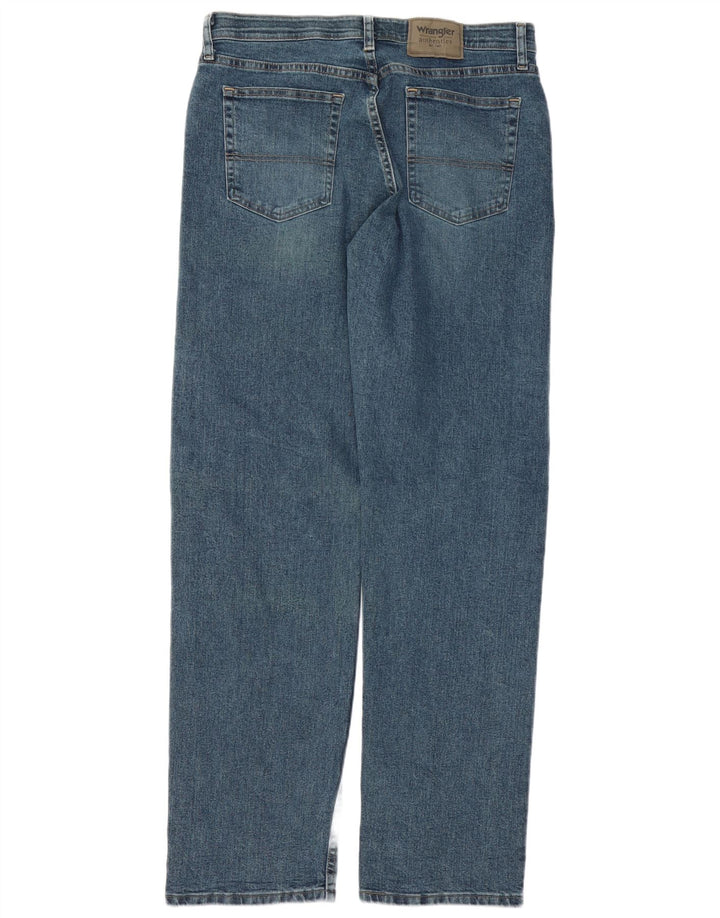 Wrangler Vaqueros rectos para hombre W32 L34 Algodón azul