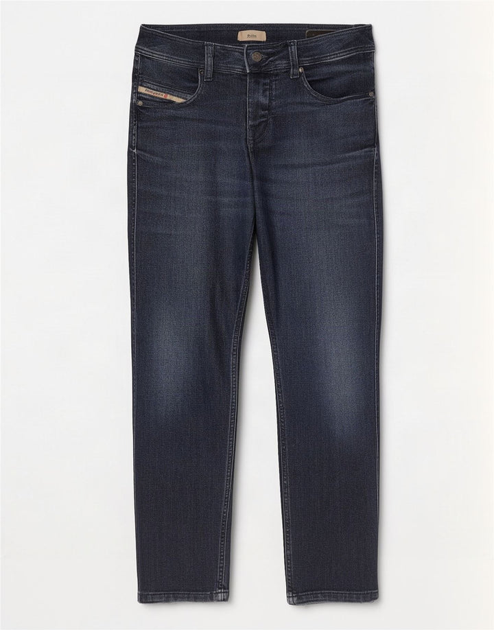 Vaqueros Slim Mujer Diesel W30 L27 Algodón Azul Marino