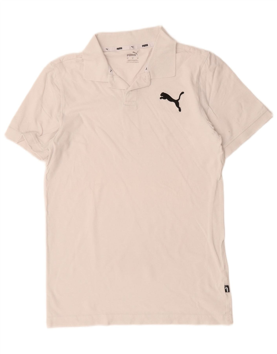 Polo Puma Hombre XS Algodón Blanco