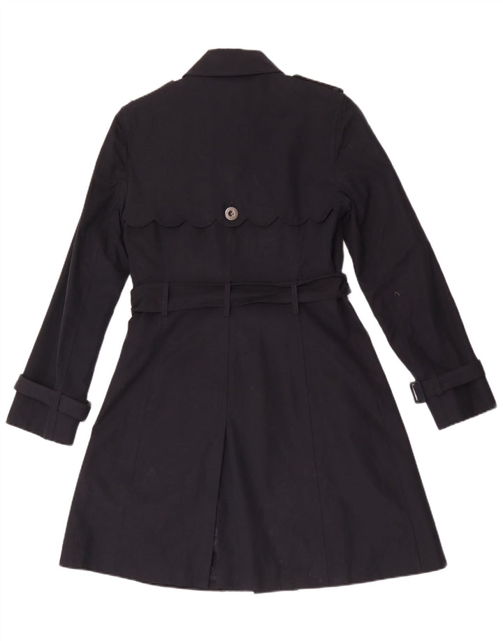 Hobbs Gabardina para mujer UK 8 Small Poliéster azul marino