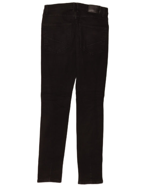 Zara Jeans ajustados desgastados para hombre EU 36 XS W29 L30 Negro