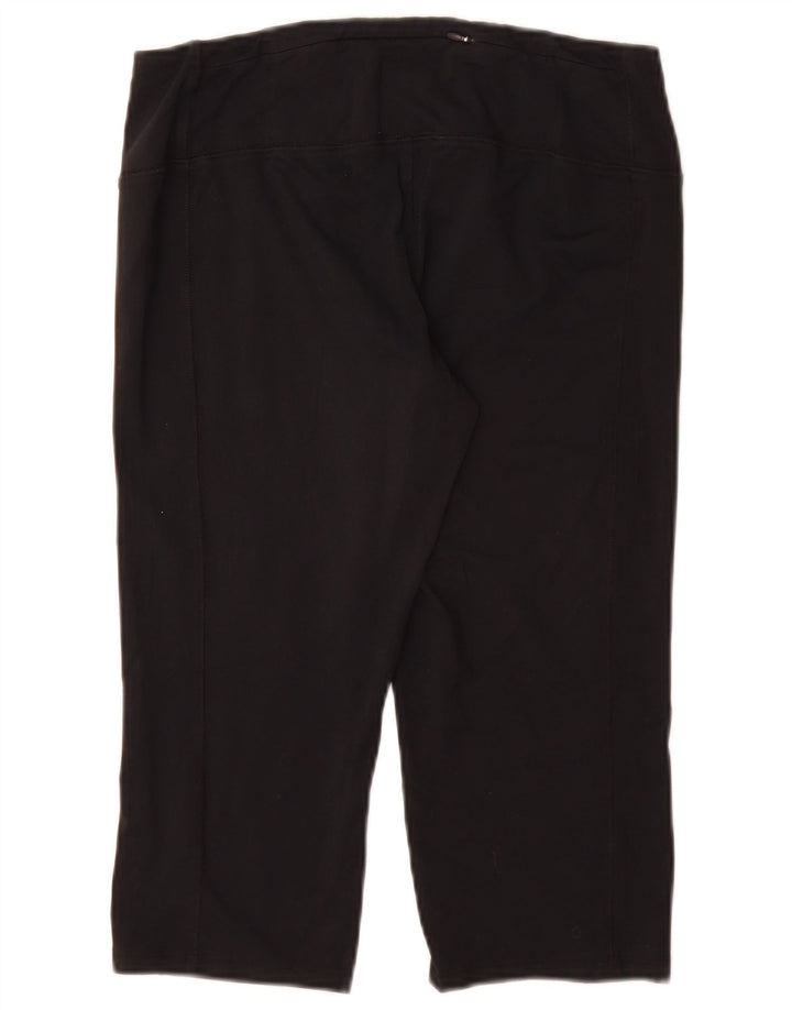 Marks & Spencer Leggings Capri para Mujer UK 46 Grande Poliamida Negra