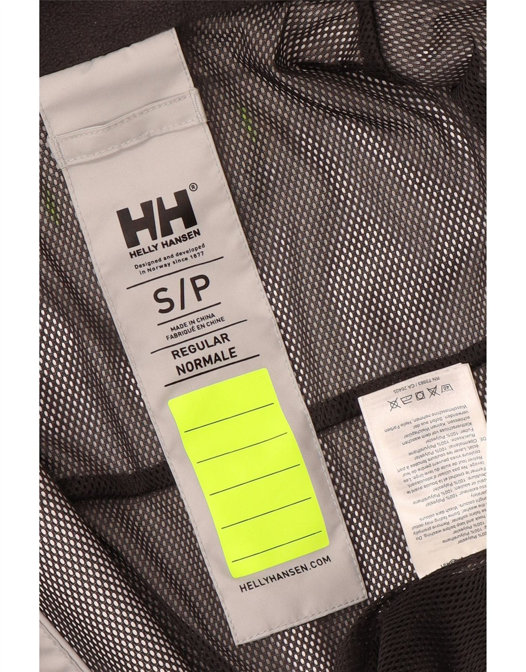 Helly Hansen Chaqueta impermeable gráfica para mujer UK 10 Small Gris Poliéster