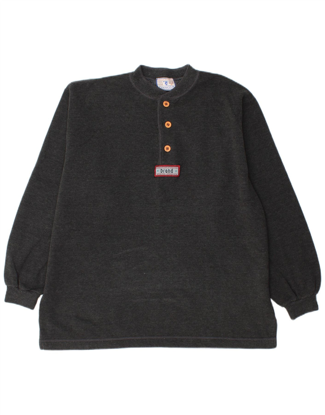 Gymnasium - Sudadera para hombre, color gris medio, algodón