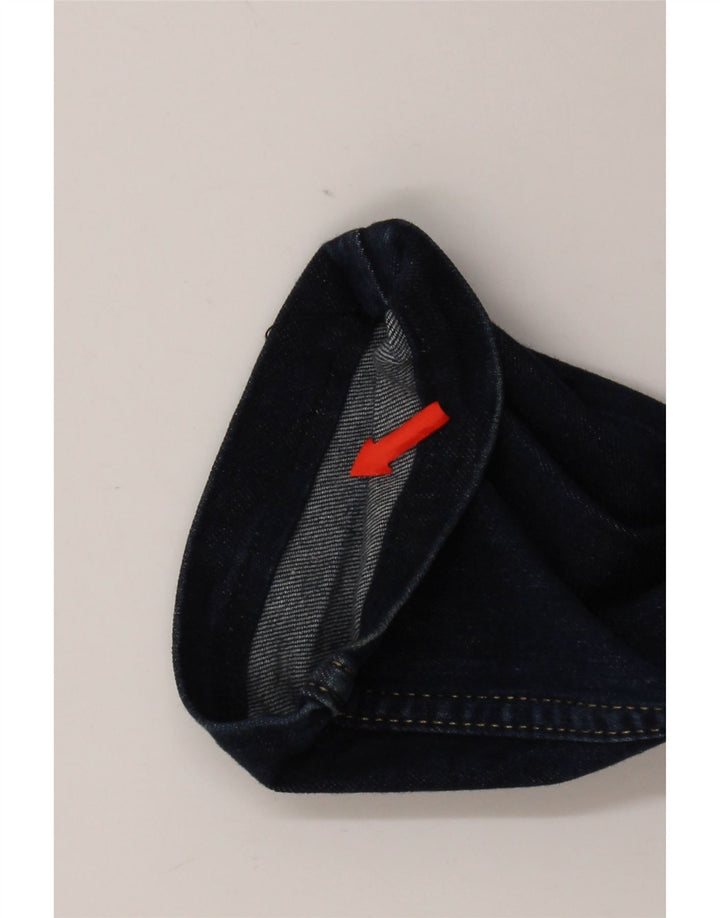 Massimo Dutti Vaqueros Slim Mujer EU 36 XS W26 L26 Azul