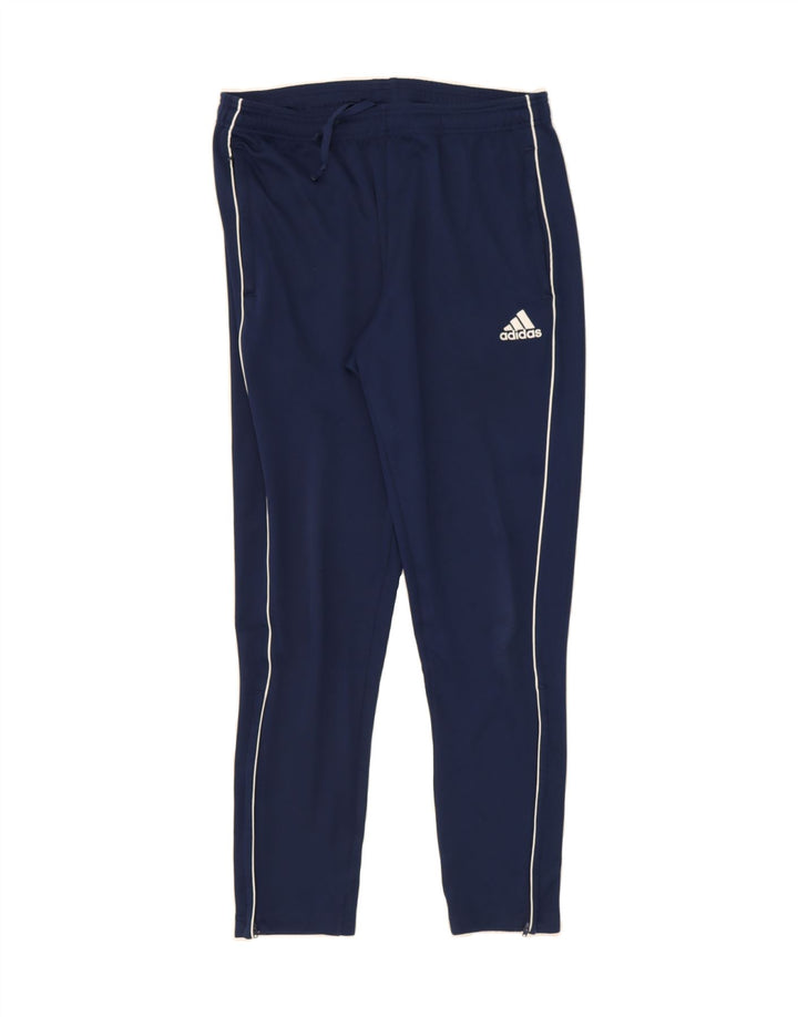 ADIDAS Mens Tracksuit Trousers Large  Navy Blue Polyester Vintage Adidas and Second-Hand Adidas from Messina Hembry 