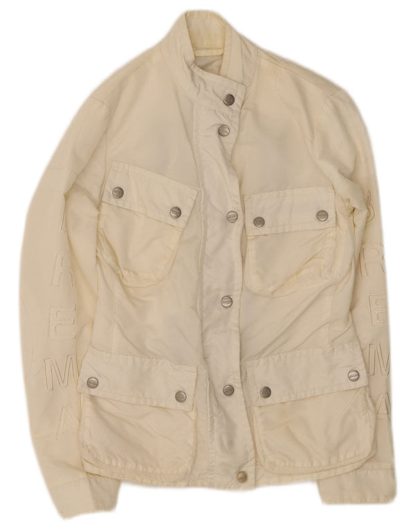 Chaqueta utilitaria gráfica para mujer Brema IT 40 Small White Polyamide