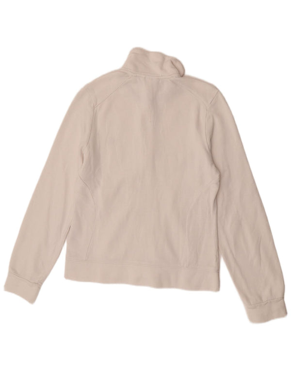 Adidas - Chaqueta de chándal para mujer, talla 12, algodón blanco mediano