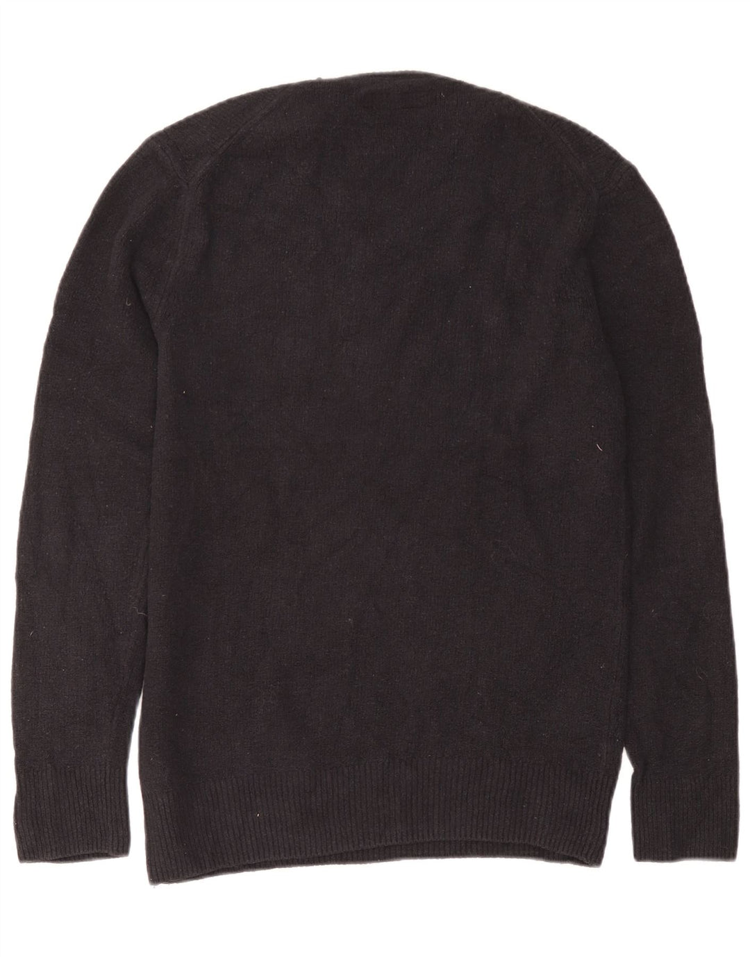 All Saints - Jersey de cuello redondo para hombre, talla pequeña, algodón azul marino