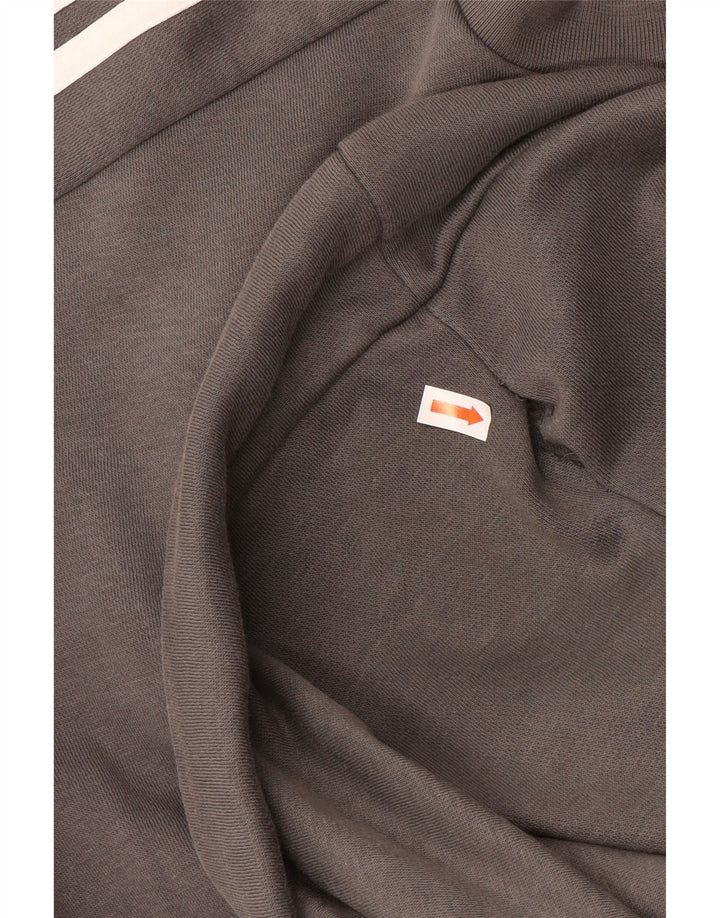 Adidas Hombre Sudadera Jumper Pequeño Gris