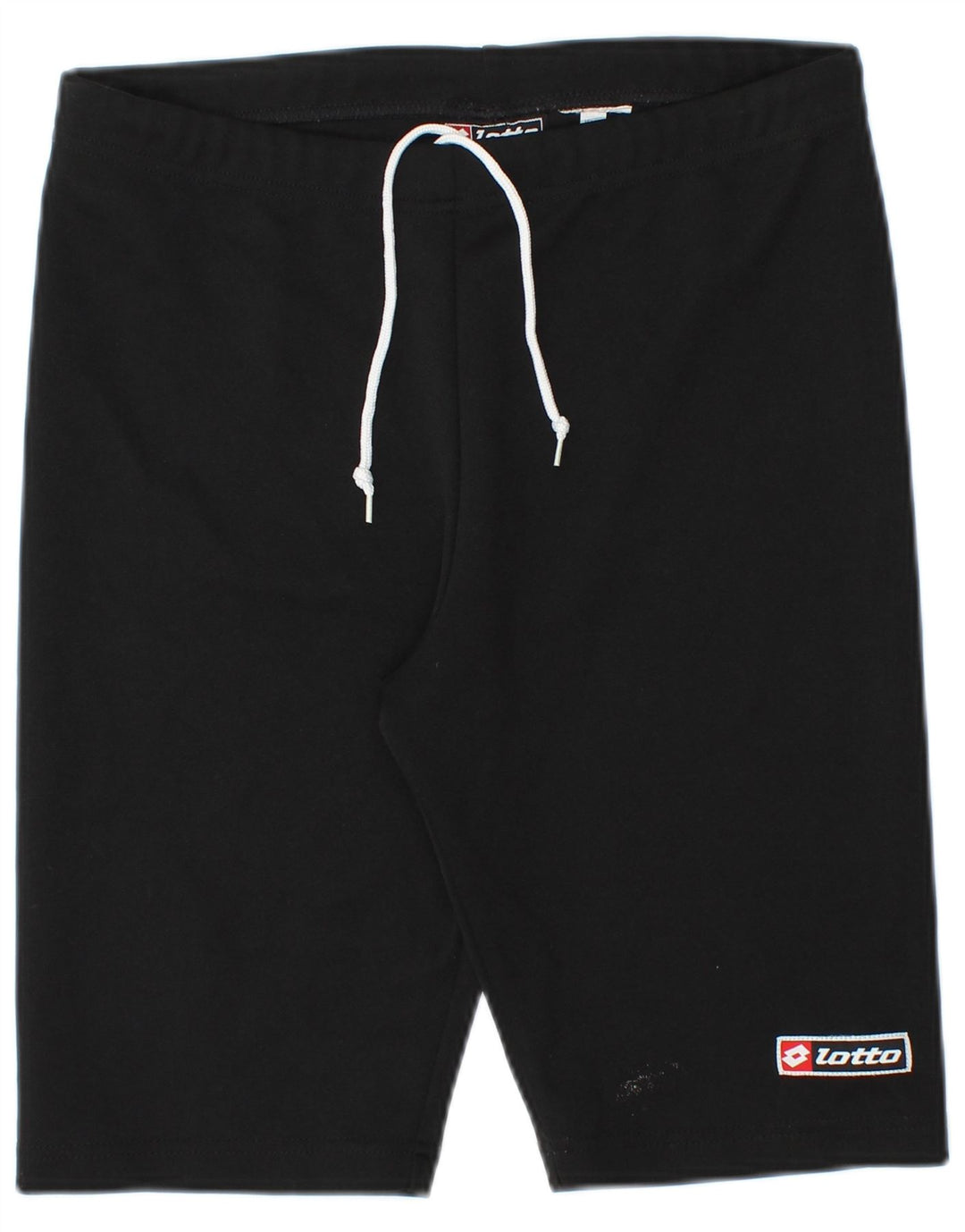 LOTTO Pantalones cortos deportivos para hombre mediano negro