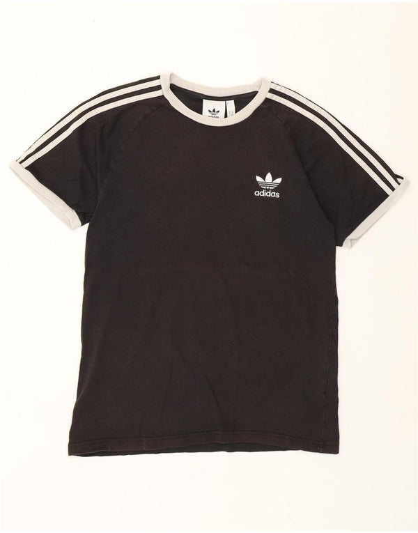 Adidas Camiseta para mujer Top UK 44 Mediano Negro Algodón
