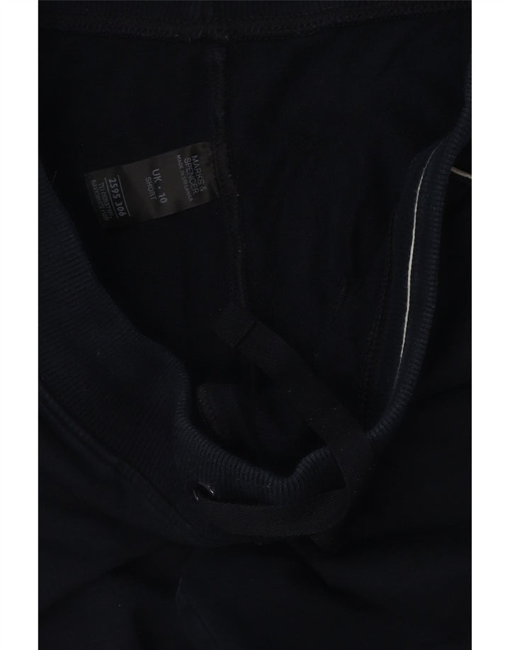 MARKS & SPENCER Pantalones de chándal para mujer UK 10 Small Azul marino