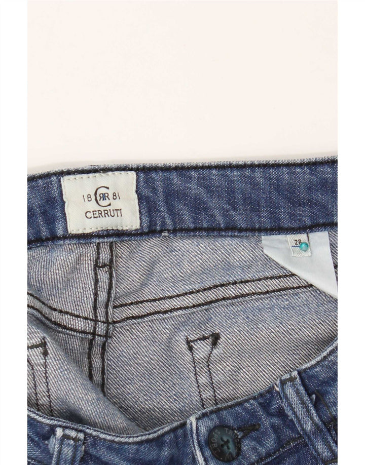 Cerruti 1881 Vaqueros Bootcut para Mujer W28 L32 Azul