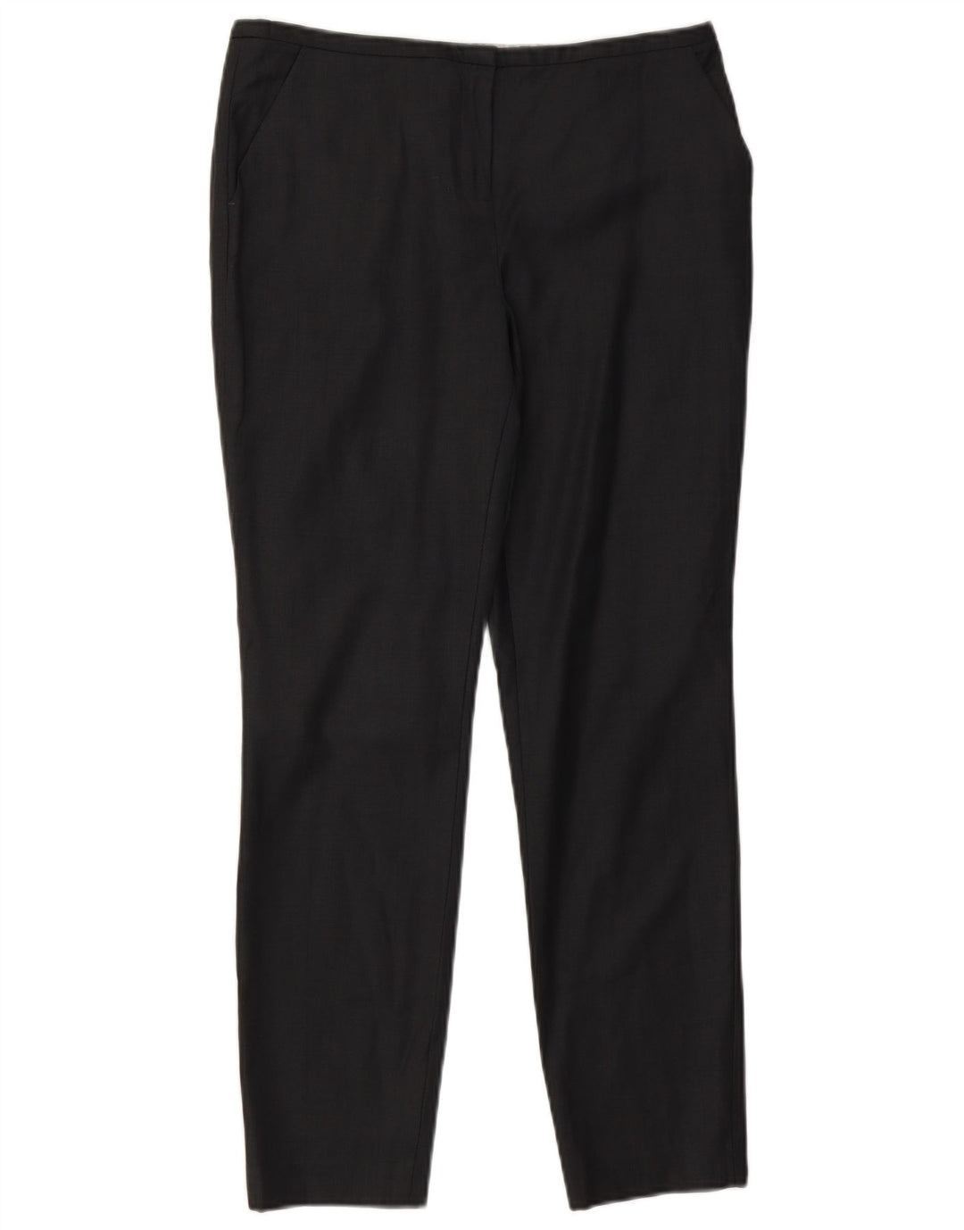 Ted Baker Pantalón de traje ajustado para mujer talla 2 Small W30 L28 Lana negra