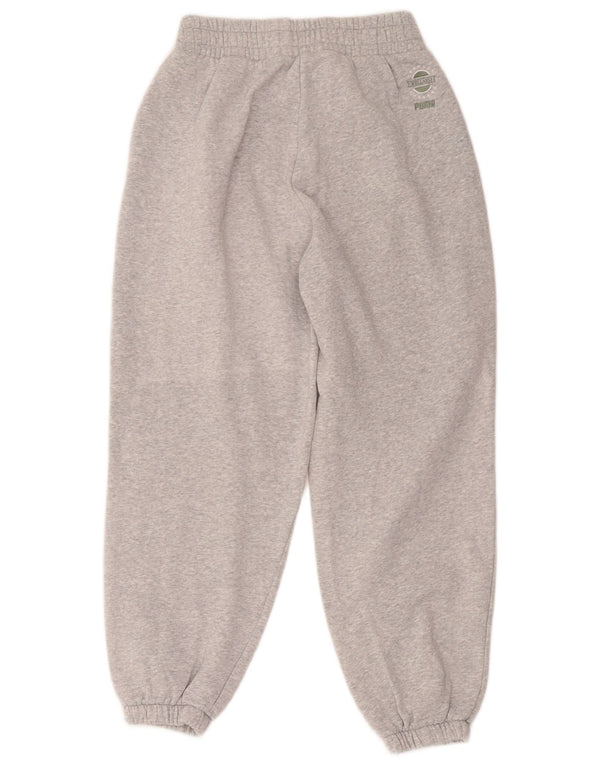 Puma Pantalones De Chándal Para Hombre Joggers Small Gris Algodón