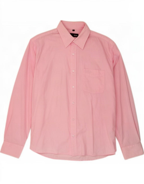 Camisa Fila Hombre 2XL Algodón Rosa