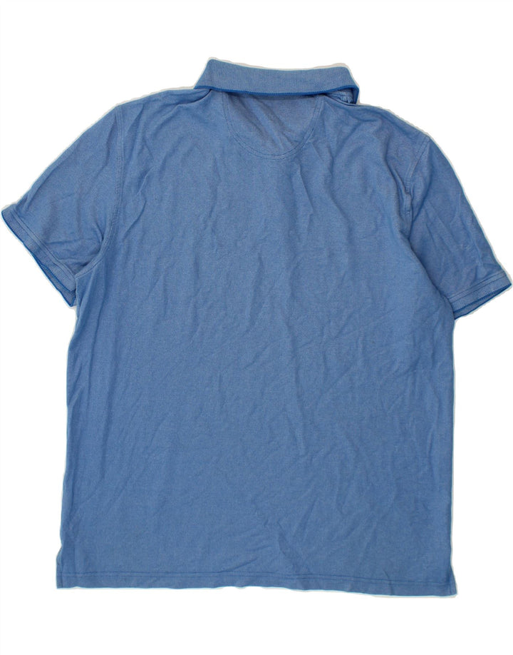 IZOD Mens Polo Shirt 2XL Blue Cotton Vintage Izod and Second-Hand Izod from Messina Hembry 