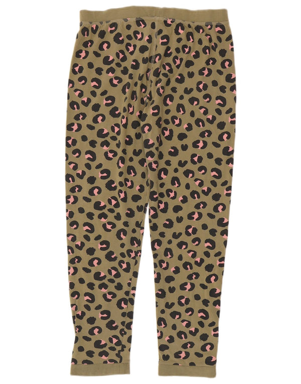 Marks & Spencer Leggings para Niña 13-14 Años Verde Estampado Animal Algodón