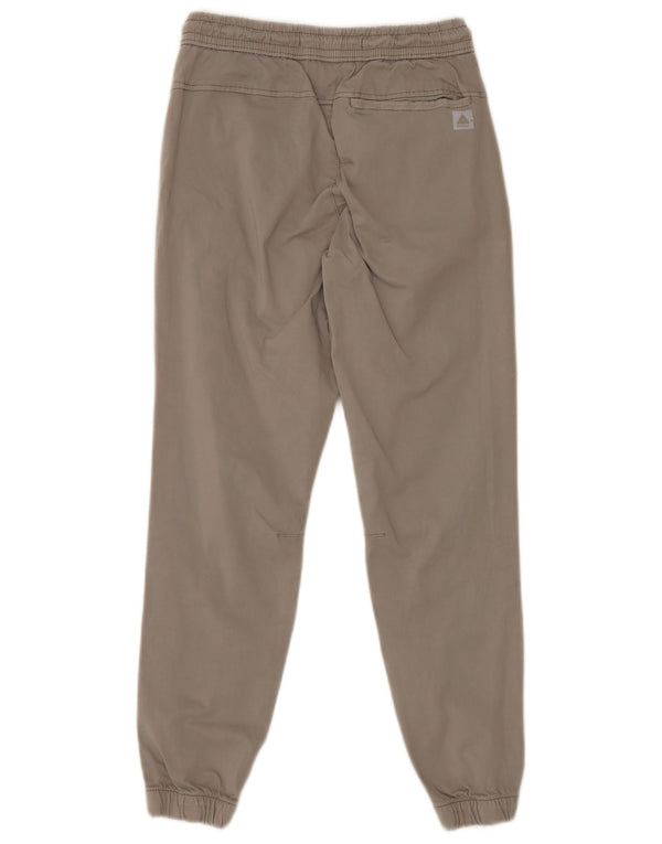 Zara Mens Joggers Chino Pantalones Pequeños W27 L28 Gris