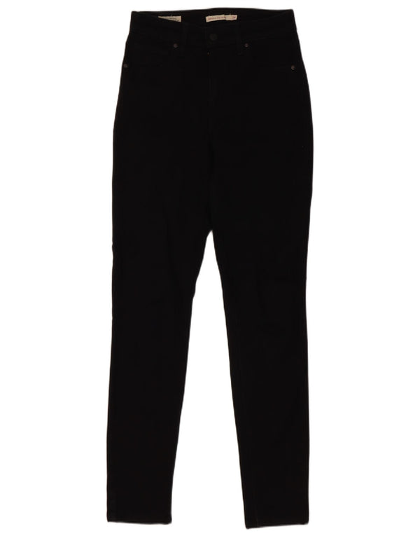 Levi's Vaqueros pitillo de talle alto 721 para mujer W26 L30 Algodón negro