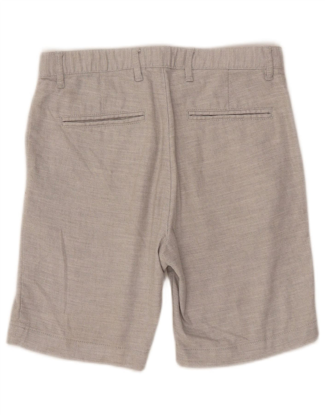 Zara Mens Chino Shorts Pequeño W30 Gris