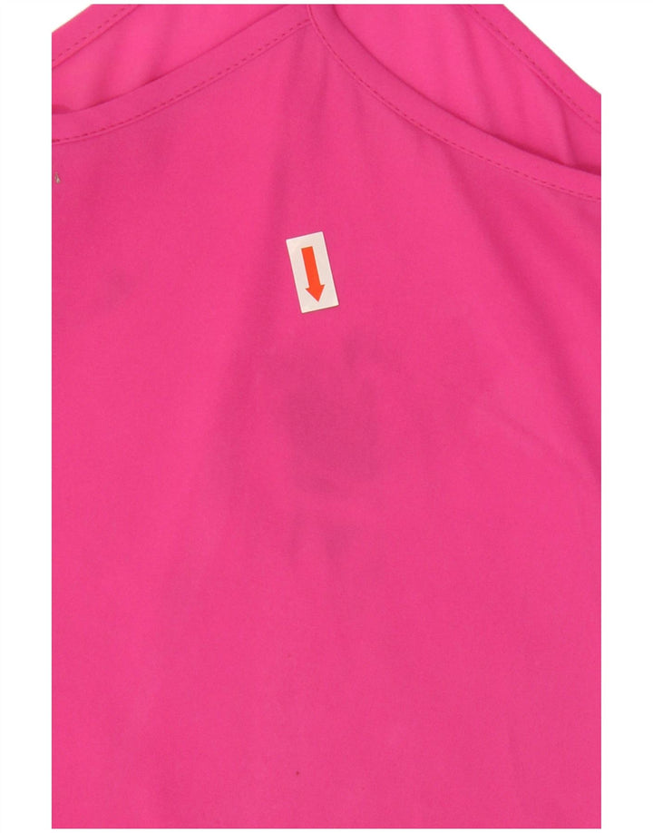 Top de tirantes para mujer Topshop UK 8 Small Poliéster rosa