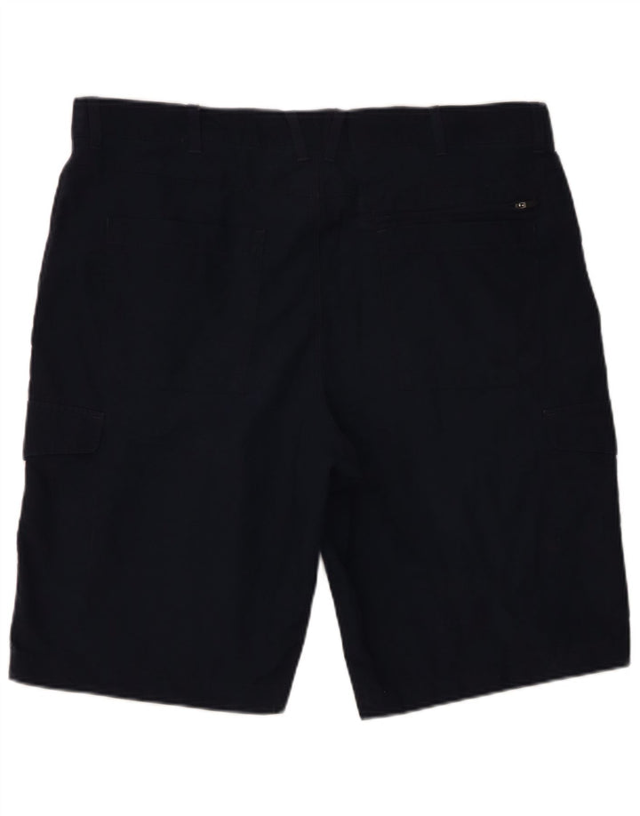 Marks & Spencer Pantalones cortos cargo para hombre W38 XL Algodón azul marino