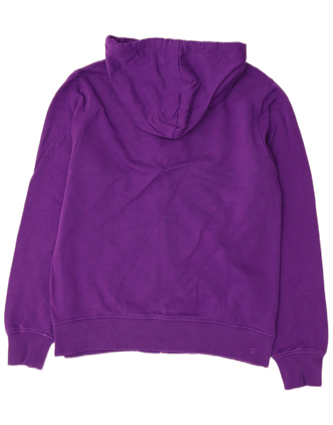 KAPPA Sudadera con capucha y cremallera para hombre de algodón morado mediano