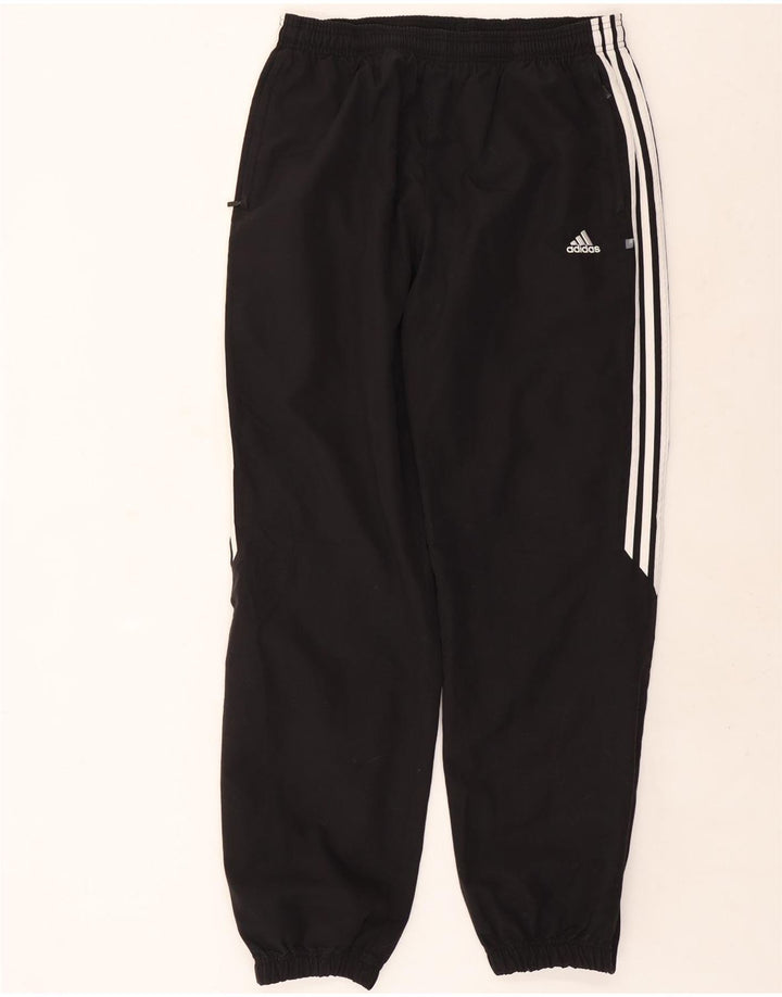 Adidas Hombre Pantalones De Chándal Joggers Grande Negro Poliéster