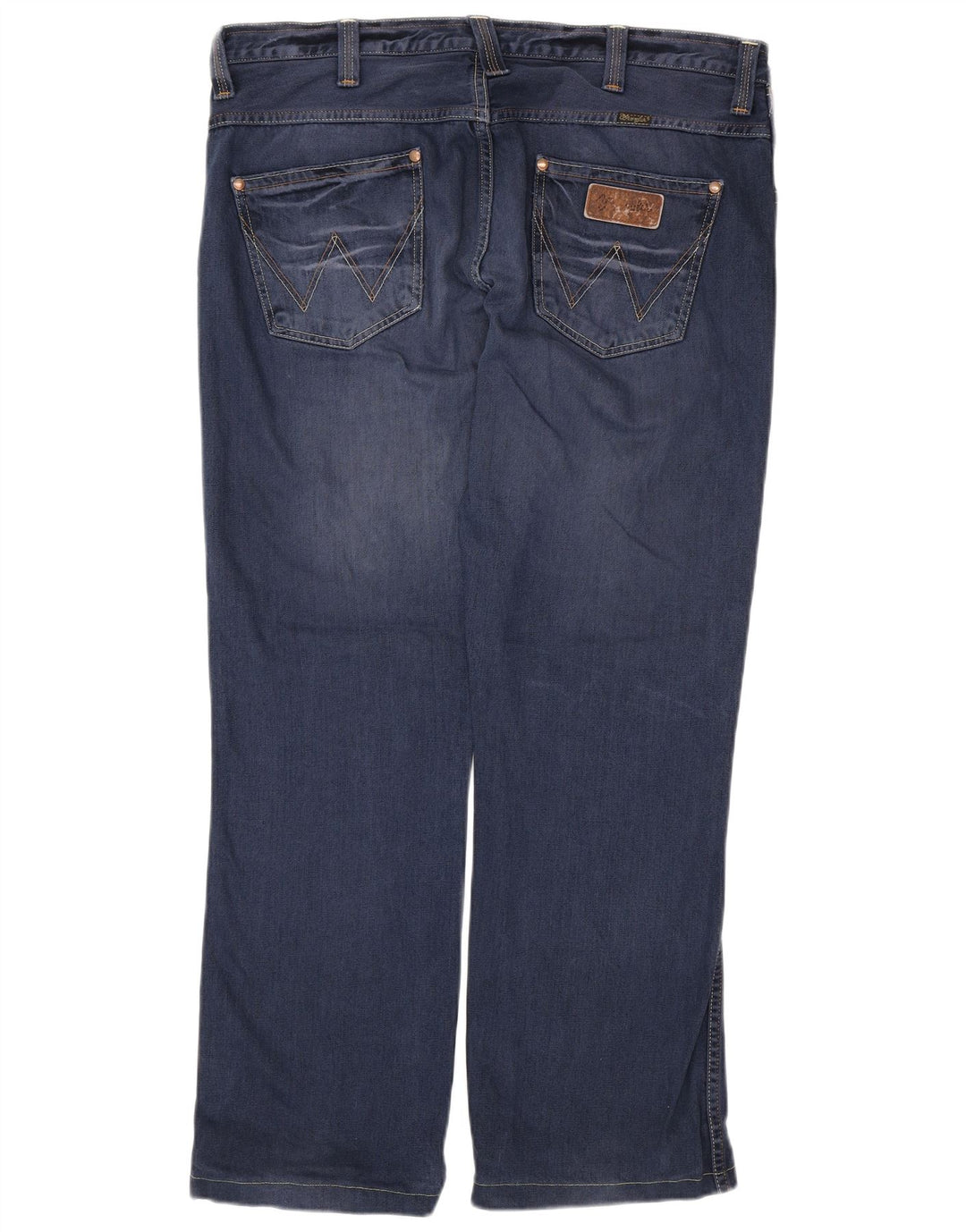 WRANGLER Vaqueros rectos Dayton para hombre W38 L31 Algodón azul