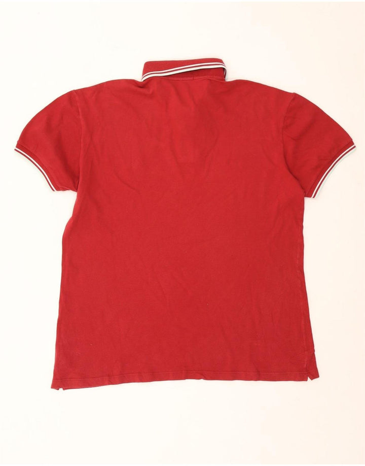 Polo Fred Perry Hombre IT 48 Algodón Burdeos Medio