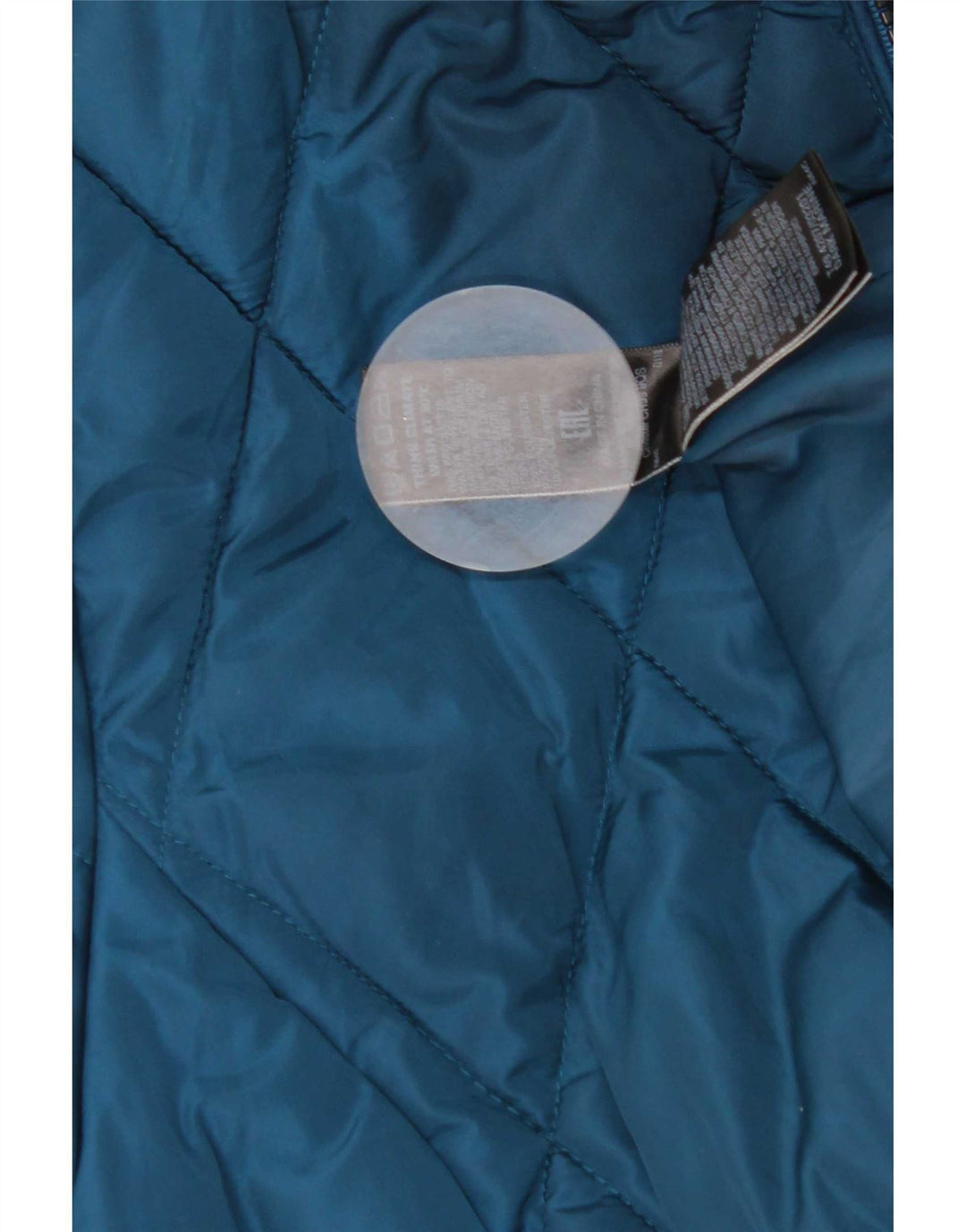 Marks & Spencer Chaqueta acolchada acolchada para mujer UK 40 Poliéster azul medio