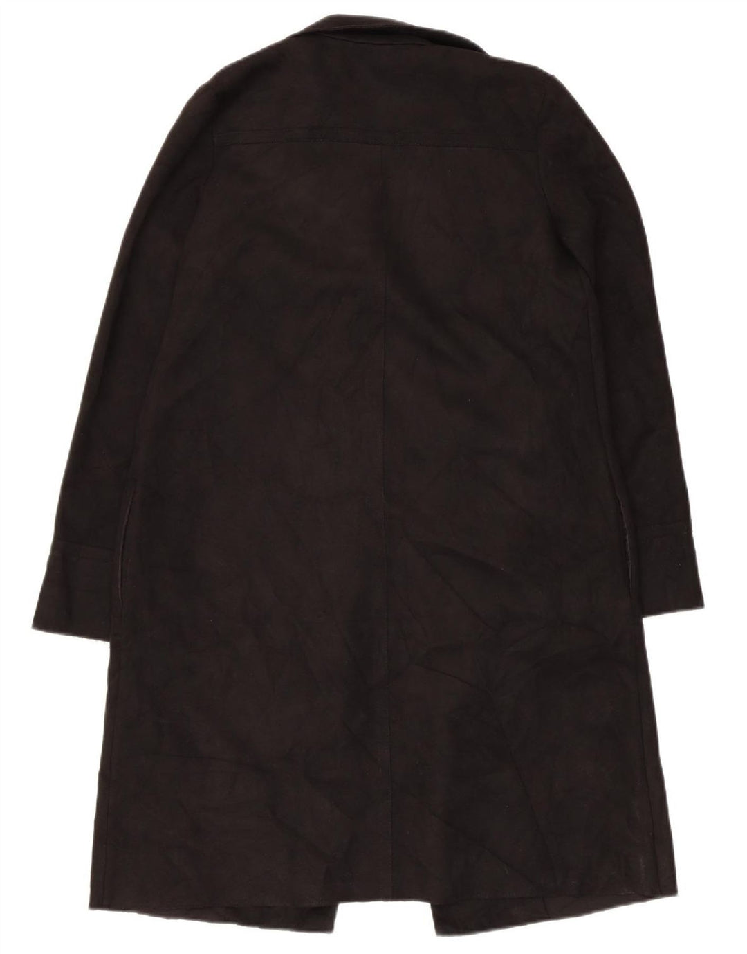 Zara Mujer Abrigo Abierto UK 6 XS Negro